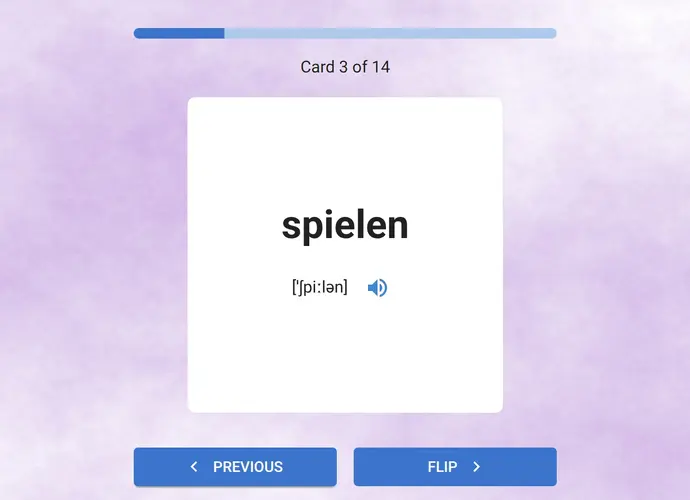 2500+ German Flashcards image